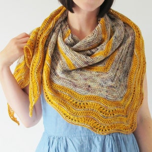 Summer in the City Shawl PDF Knitting Pattern