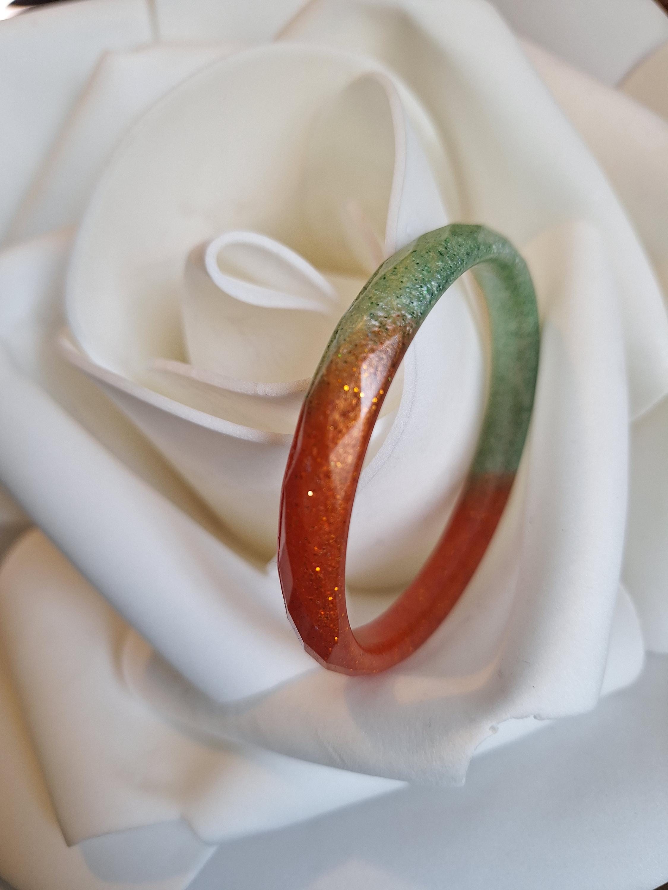 Bracelet Jonc Résine​ - Bijoux Cailloux