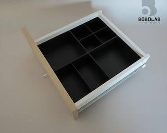 Organizador IKEA KALLAX | Gavetas + Caixas | Diversas Cores + Divisórias | Personalizável