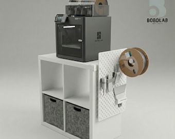 Suporte IKEA Skådis para prateleira Kallax | Anexe Skadis a Kallax | Parafusos originais utilizáveis | Adaptador