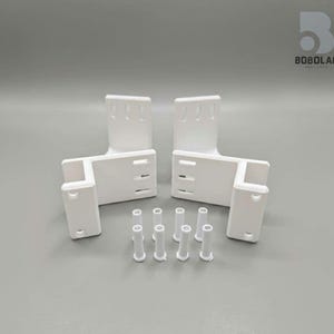 IKEA Ivar Skadis Adapter Set (4 Stück) | Halterung für Lochplatte am Ivar Regal | IKEA Hack |