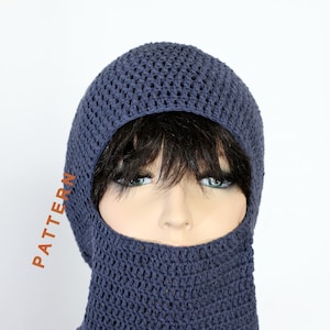 Crochet Ski Mask PDF Pattern Hand häkelt Balaclava Pattern Instant Download Häkelanleitungen