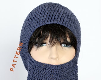 Crochet Ski Mask PDF Pattern Hand crochets Balaclava Pattern Instant Downloadable crochet Patterns