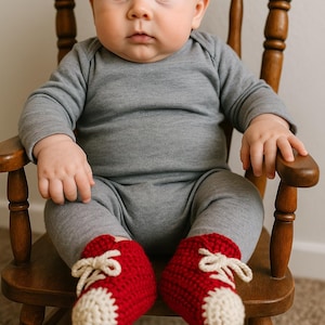 Crocheted sneakers slippers shoes Children&#39;s shoes PDF pattern baby socks Shoes Pattern