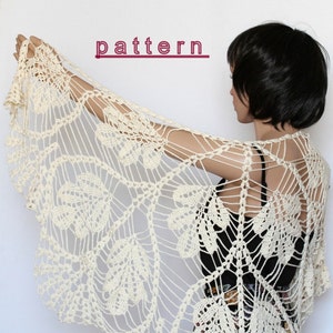 Crochet Shawl Pattern Wedding Shawl Wrap Shawls Crochet Pattern Crochet Shawl Wrap