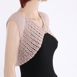 Crochet Bolero Shrug Top  pattern pdf Crochet pullover Pattern Crochet  Sweater pattern Crochet Cropped shrug Pattern