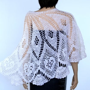 Crochet Shawl Wrap Crochet Shawl Pattern Wedding Shawl Wedding Wrap  Crochet Lace Shawl Lace Shawl Pattern Handmade Shawl Wrap Pattern
