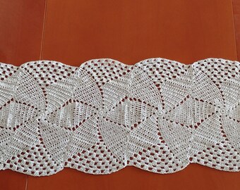 Crochet Table Runner PDF Table Runner Pattern Crochet Table Runner PDF Written Instructions Center Piece Lace Table Runner Home Decor