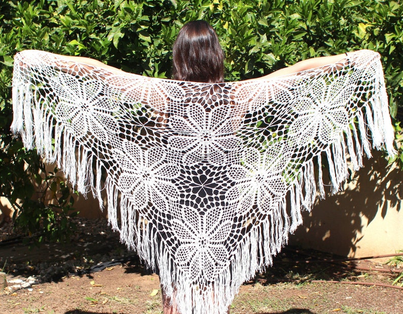 Wedding wrap Crochet pattern Crochet shawl wrap Crochet shawl pattern Wedding shawl Wrap shawls image 1