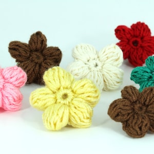 Handmade Crocheted Flowers Tutorial, it Flower PDF,