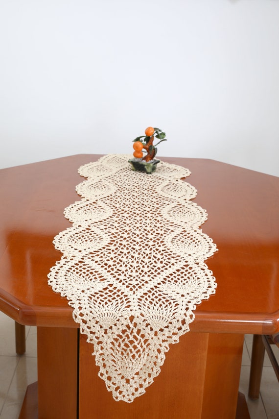 Crochet Table Runner PDF Table Runner Pattern Table Cloth Etsy Israel