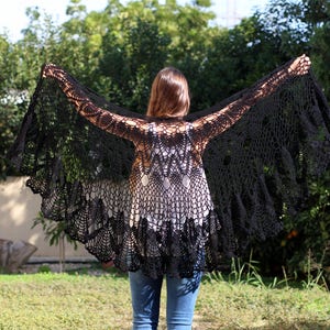 oversized shawl wrap pattern