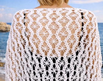 Crochet Shawl Wrap Shawl Crochet Wrap Pattern Crochet Shawl Pattern Wedding Shawl Wrap Shawls Crochet Patterns