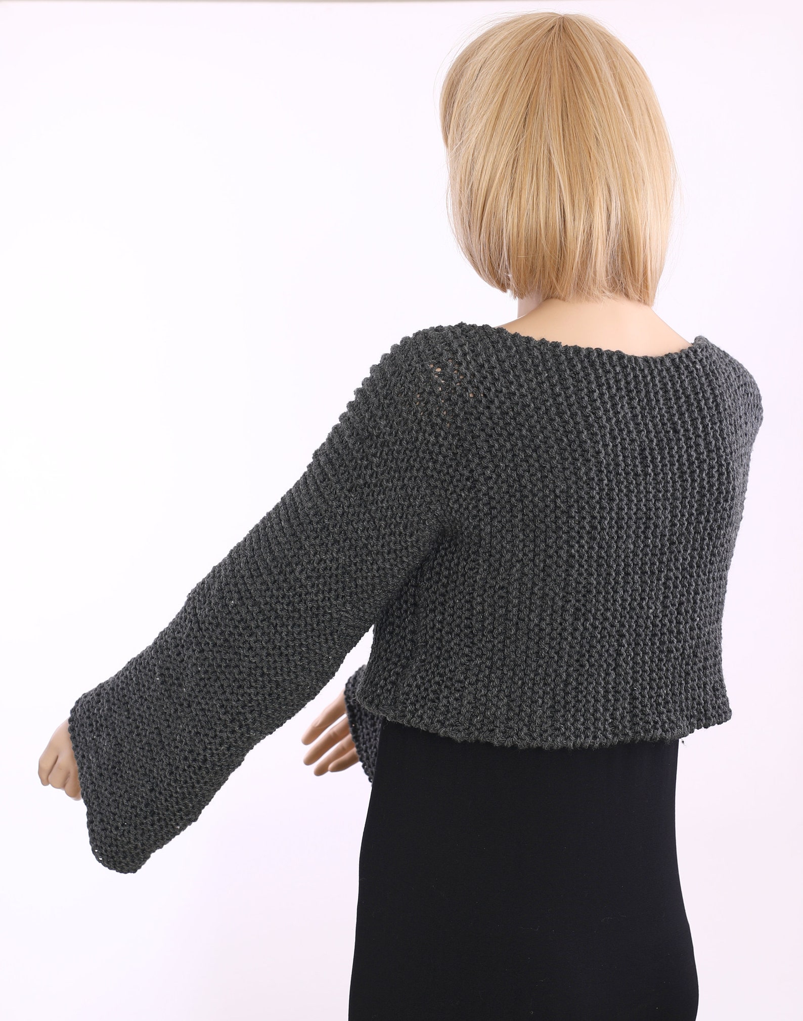 Knit Brioche Sweater Pattern Sweater Pattern Easy Knit Sweater Etsy