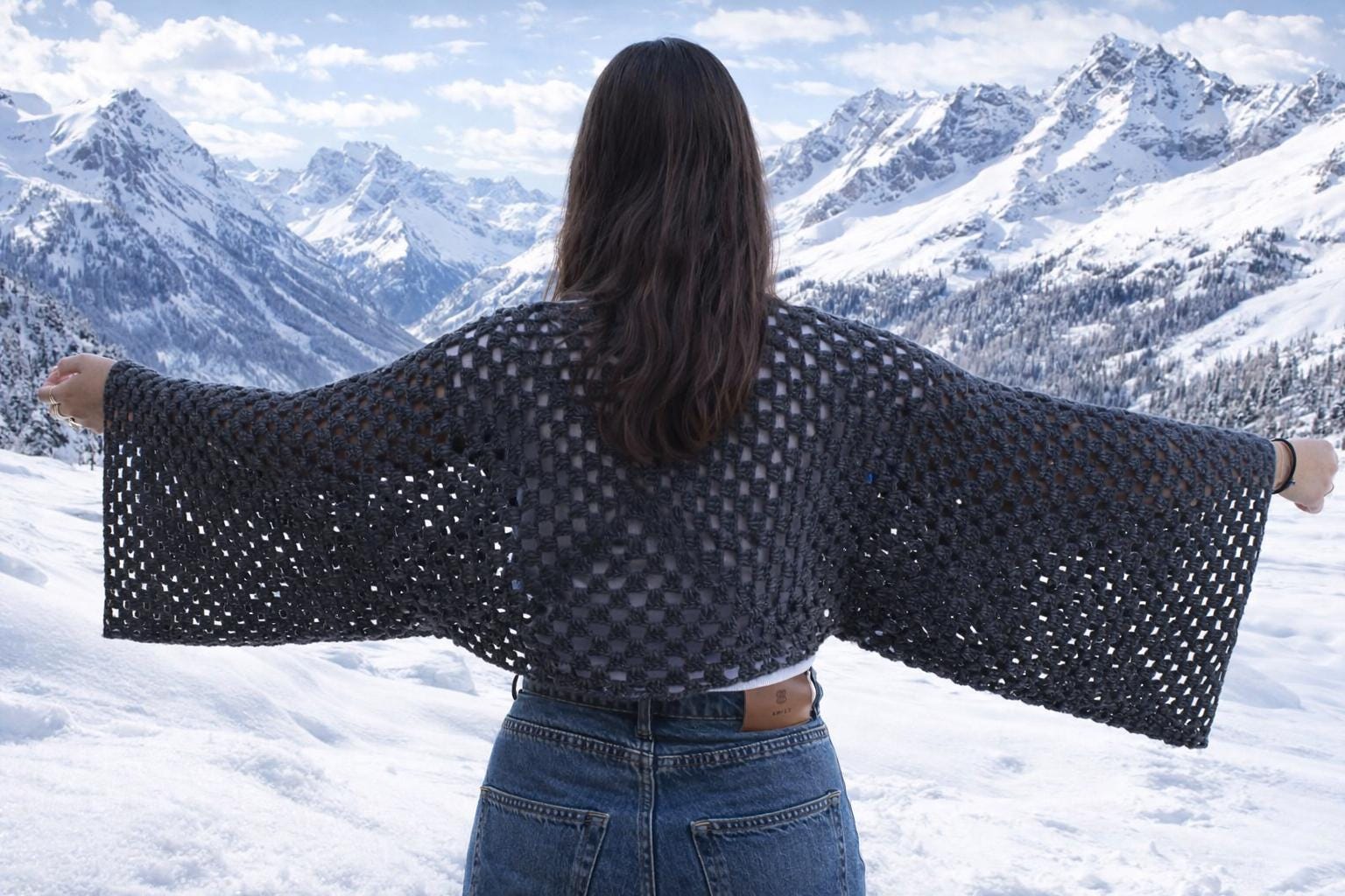 Crochet Bolero Shrug Pattern: Brioche Pullover (PDF Pattern) - Etsy