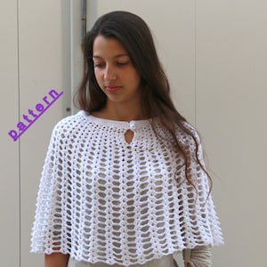 Crochet Pelerine Pattern Handmade Poncho Crochet Sweater Tutorials Poncho Pattern Crochet Poncho Cape Pattern