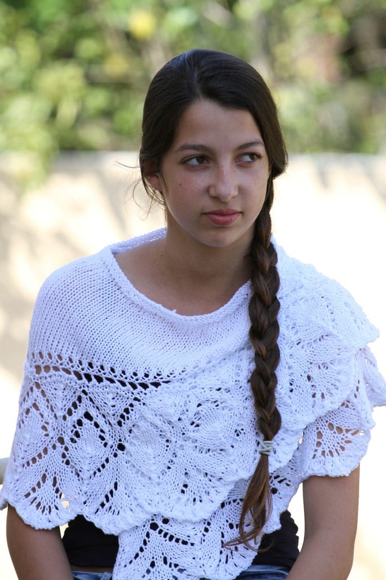 Knitting Pattern Knitting Accessories Shawl Tutorial Women Etsy