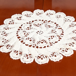 PDF Doily Pattern Handmade Home Décor Accents Antiqued Crochet Doily Pattern Written Instructions Crochet Table Doily Doily Runner