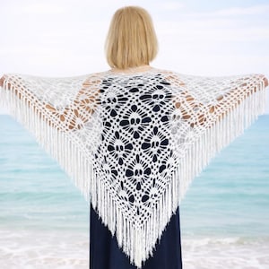 Tutoriel de châle Lost Souls au crochet en PDF pour Halloween