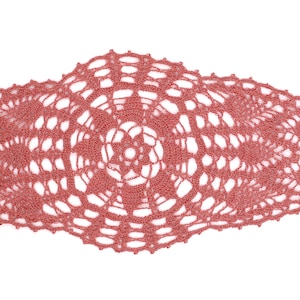 Crochet Pattern Pineapple Oval Runner Pattern Crochet Table Runner PDF Table Runner Pattern Table Cloth Tutorial Home Decor Doily