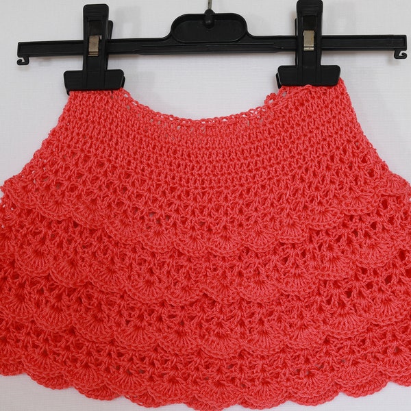 Crochet Skirt pattern Girls Crochet Skirt for 2-3-4 years-old girl pattern Crochet Lace Skirt Crochet toddler girls Skirt Crochet Baby Skirt