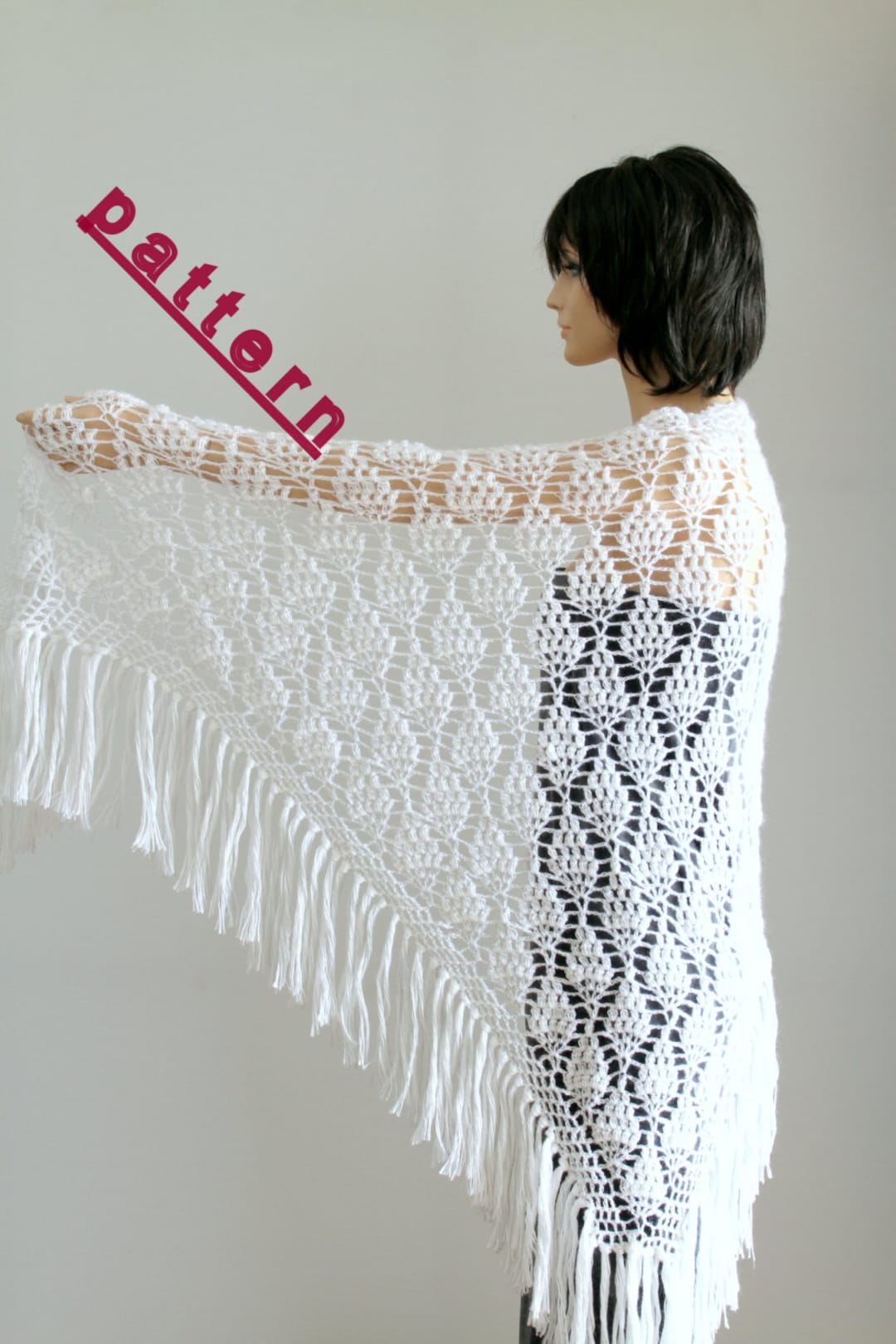 Crochet Shawl Wrap Pattern Wedding Shawl Wrap Shawls Crochet Pattern - Etsy