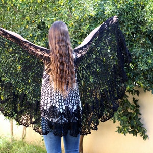 oversized shawl wrap pattern