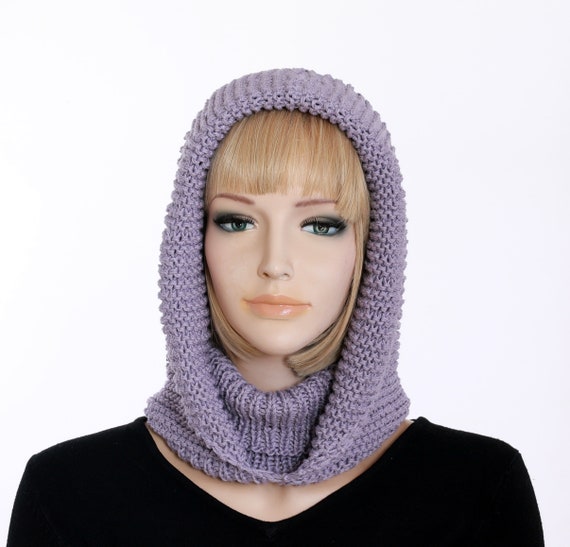 Cadeau Knit Wrap and BONNET - Mauve Cadeau Knit Wrap and BONNET - Mauve