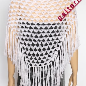 Crochet shawl  pattern Wedding shawl Wrap  pattern PDF crochet Wedding wrap Women&#39;s Accessories