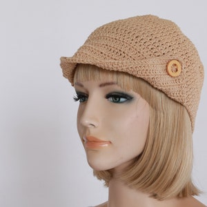 Hat PDF Pattern Hand crochet Caps Bow Hat Pattern Crochet Sun Hat Crochet Vintage Hat Women’s hat Crochet hat pattern Crochet Gift for Her