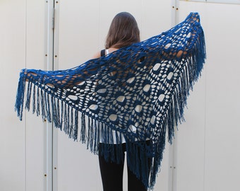 Crochet Clothing Crochet Shawl Fringe Crochet Scarf Crochet Patterns Wraps Patterns  Crochet for Women Pattern Women Pattern Download