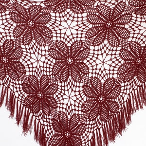 Wedding wrap Crochet pattern Crochet shawl wrap Crochet shawl pattern Wedding shawl Wrap shawls image 10