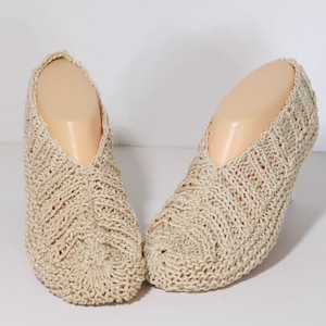Slipper Socks Ladies Slippers Knitting Pattern  Ladies Basic Slipper Knitting pattern slippers for adult Slippers Tutorial