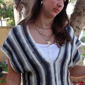 Easy Crochet Sweater Crochet Cropped Top Pattern Crochet Bolero  Top  pattern pdf Crochet Pullover Pattern Crochet  pattern