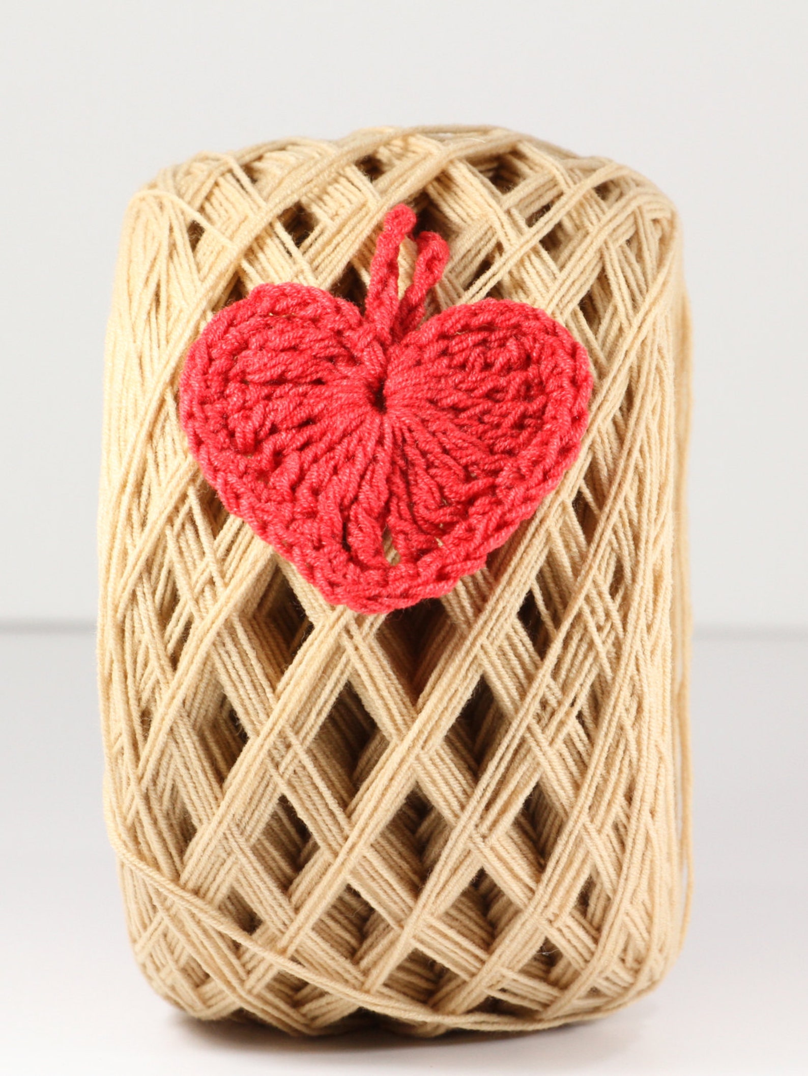 Crochet Heart Ornament Crochet Pattern Heart Decoration | Etsy