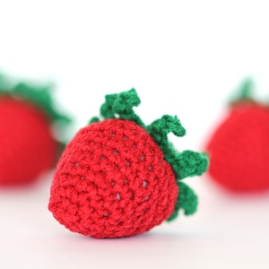 Christmas ornaments Strawberry Pattern Crochet Toys Crochet  Toys Amigurumi Crochet How to Crochet Amigurumi Toys Crochet Patterns