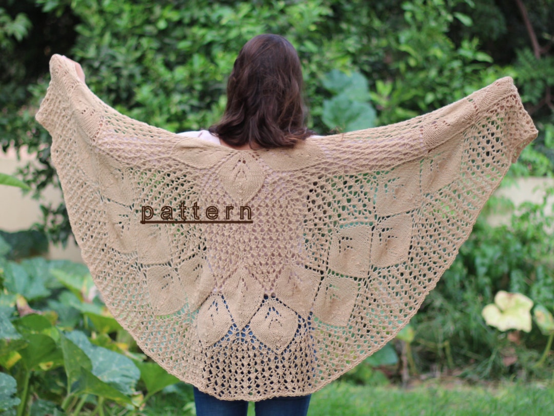 Wrap Pattern Patterns for Women Hand Knitting Knit Scarf Pattern Knit ...