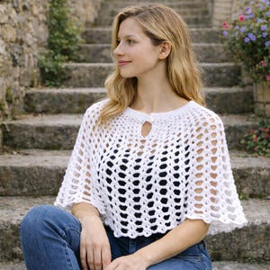 Crochet Pelerine Pattern Handmade Poncho Crochet Sweater Tutorials Poncho Pattern Crochet Poncho Cape Pattern