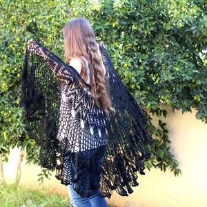 oversized shawl wrap pattern
