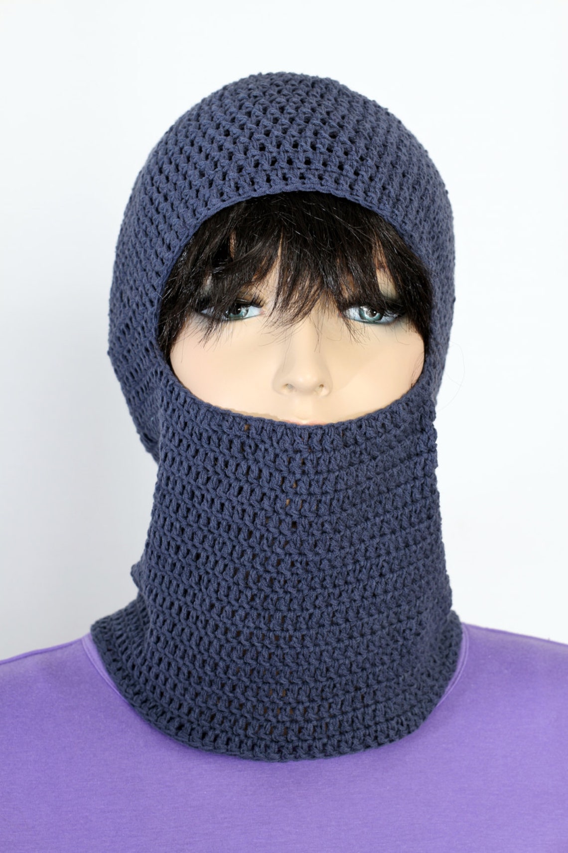Crochet Ski Mask PDF Pattern Hand Crochets Balaclava Pattern Etsy