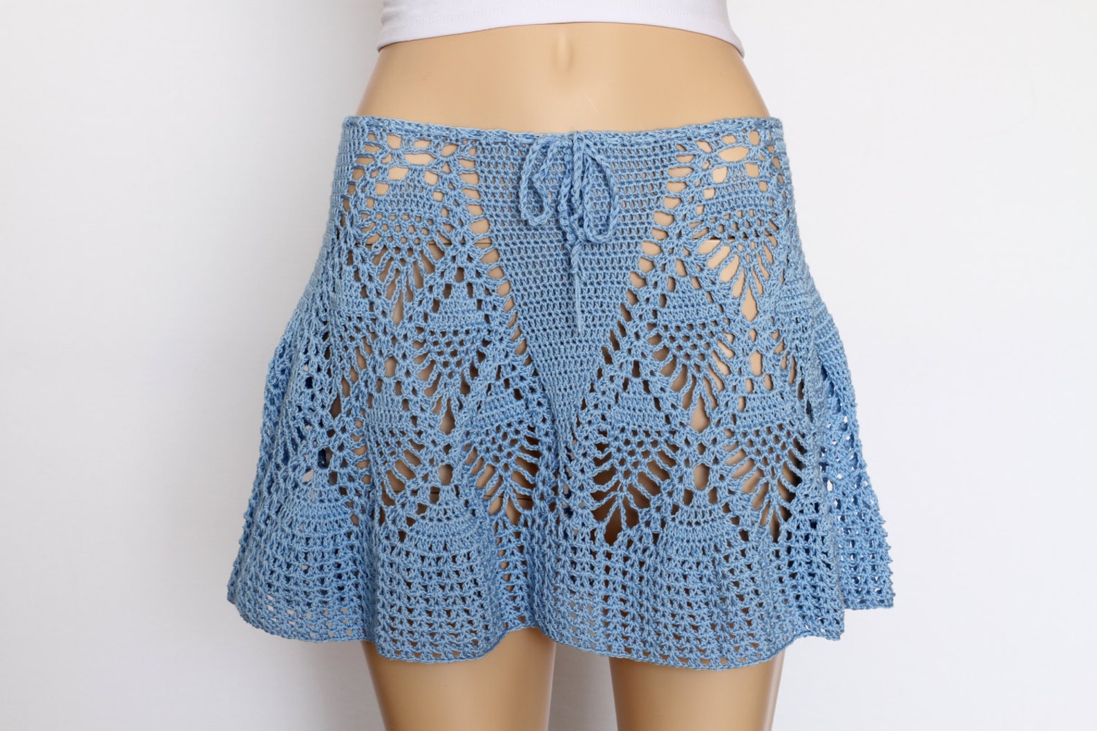 Summer Skirt Tutorialskirt Crochet Pattern PDF Women's Clothing ...