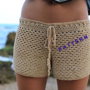 Crochet shorts pattern Beginner crochet patterns Summer shorts tutorial Crochet pattern Girls shorts pattern image 1