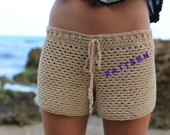 Crochet shorts pattern Beginner crochet patterns Summer shorts tutorial Crochet pattern Girls shorts pattern