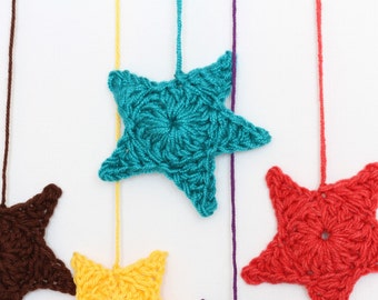 Christmas ornaments Pattern Star Crochet Star Pattern Decor Ornament Patterns Hanging Ornament Star Decor Star Patterns Christmas Star