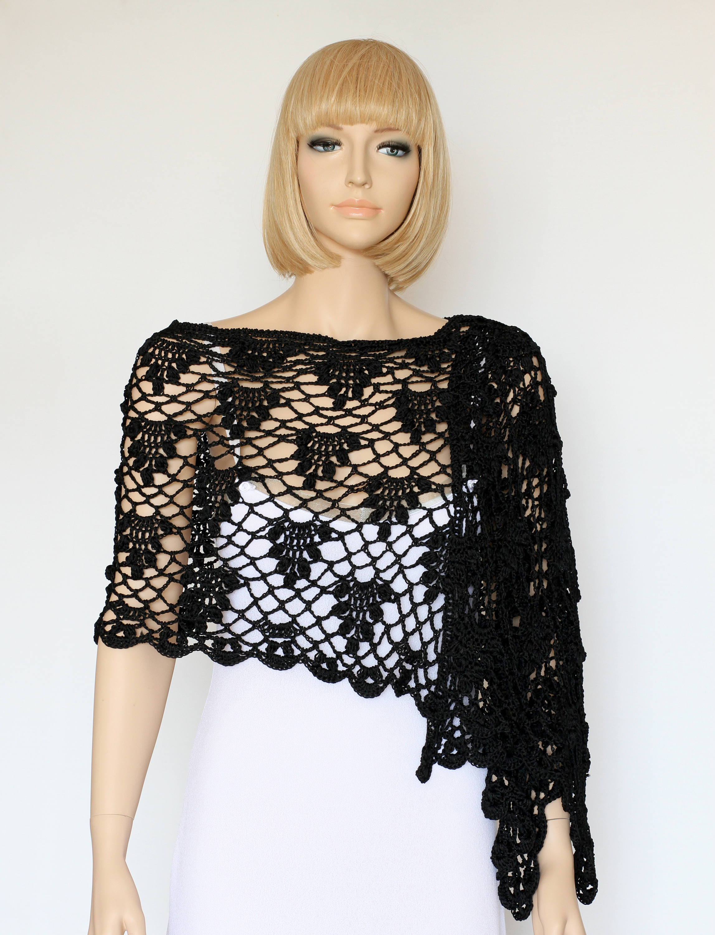 Crochet Shawl Pattern Wrap Shawl Wrap Pattern Wedding Shawl Etsy