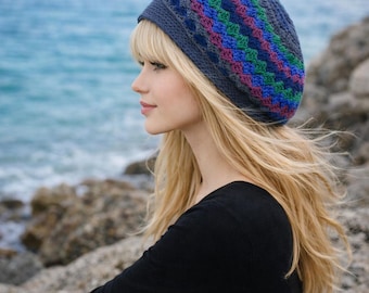 Crochet Beret Pattern Crochet Pattern Crochet Beret Hat  Crochet Hat Pattern