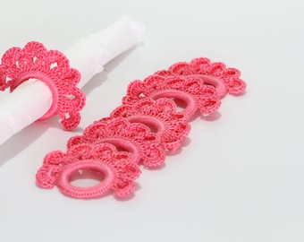 Crochet Napkin Rings Instant Download PDF Pattern