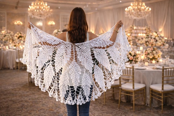 Crochet shawl pattern Wedding shawl Wrap shawls Wedding wrap Crochet pattern Crochet shawl wrap