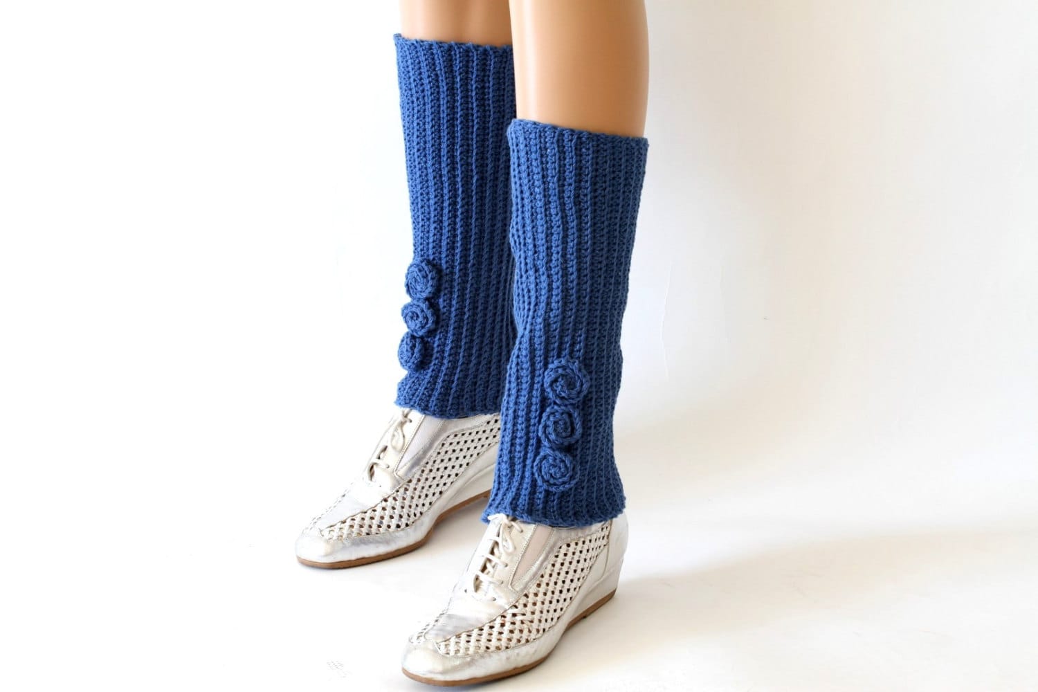 Blue Leg Warmers PDF Pattern Custom Leg Warmers Tutorial Etsy