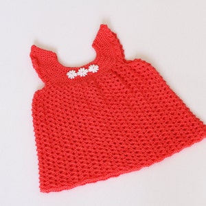Crochet Lace Dress Pattern Girl Crochet Dress Crochet dress pattern Girls Crochet toddler girls dress Crochet Baby Dress Pattern